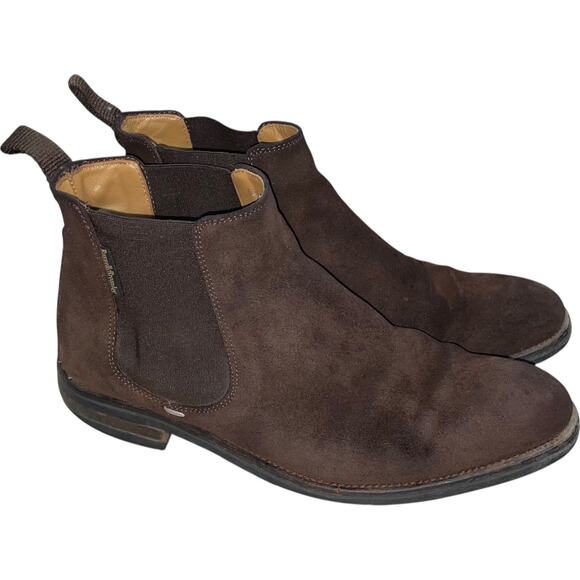 Russel & Bromley London Burlington Brown Suede Chelsea Boots  Size: EU 42/US 8.5 - Picture 1 of 7